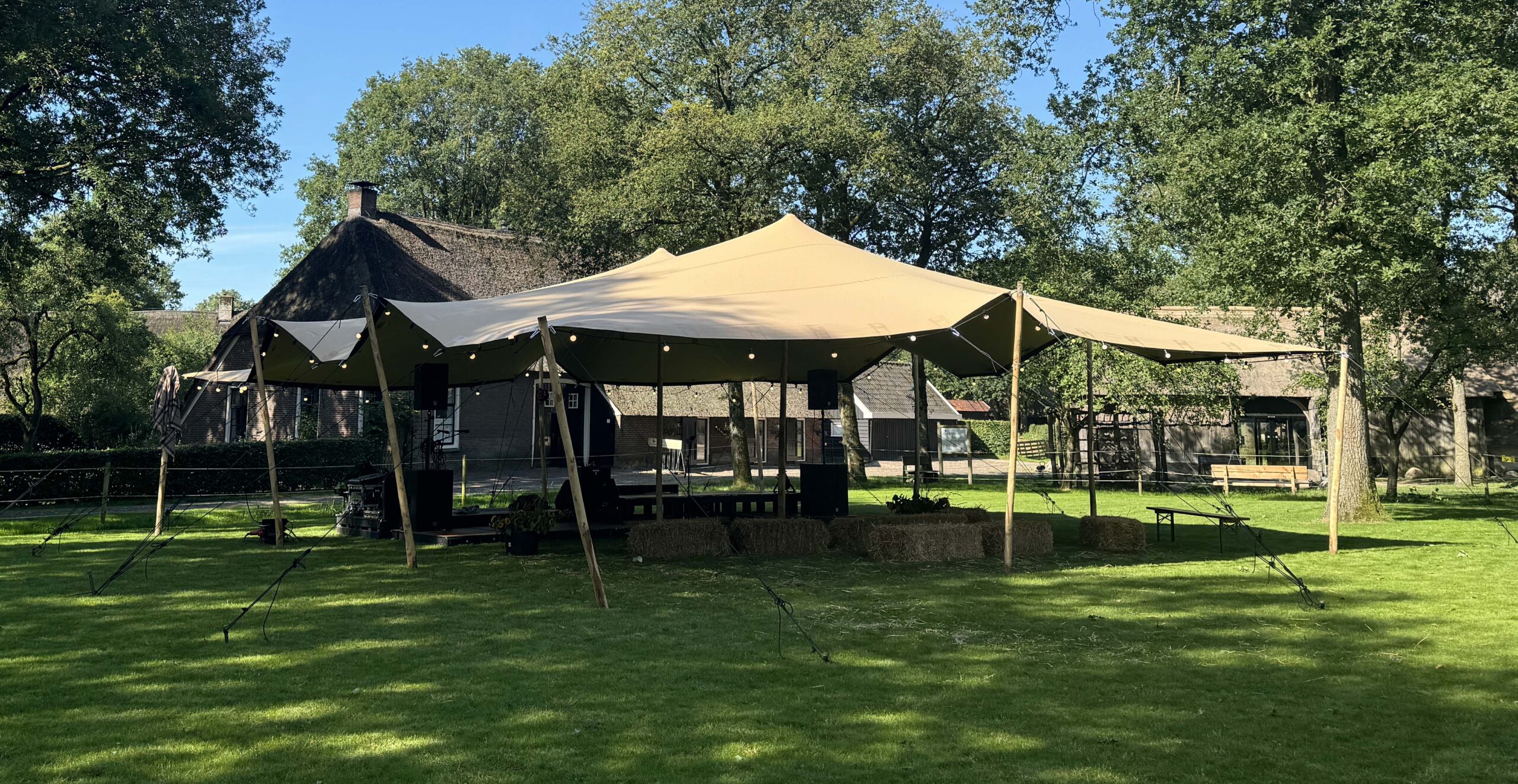 Stretchtent in Drenthe
